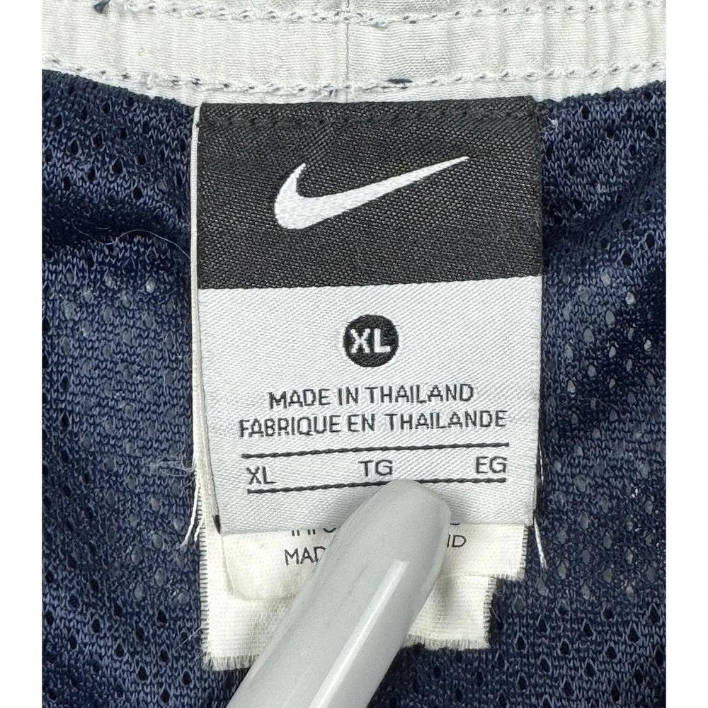 Nike‎ Swim Trunks Blue XL Mesh Lined Cargo Pocket Mens Shorts
